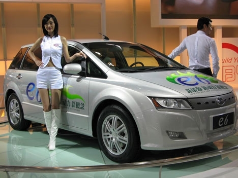 BYD E6 villanyautó