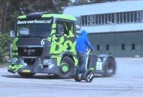 drift, gymkhana, kamion