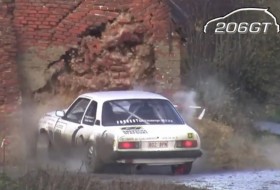 baleset, rally, videó