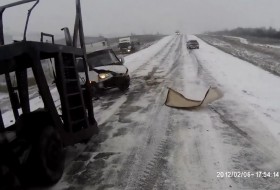 baleset, oroszország, videó