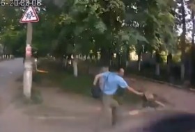 baleset, oroszország, videó