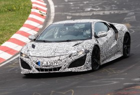 acura, honda nsx, nürburgring, prototípus, videó