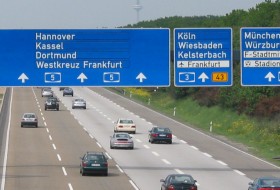 autobahn, autópálya, németország autobahn, autópálya, németország