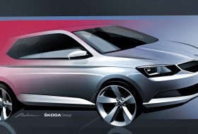 fabia, skoda, visionc