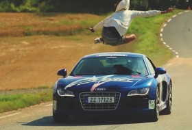 audi r8, rekord, videó
