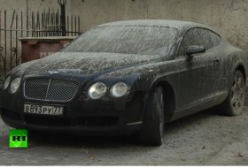 baleset, bentley, continental gt, videó