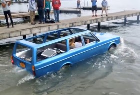 kétéltű, videó, volvo 240 kétéltű, videó, volvo 240