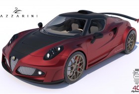 4c, alfa romeo, ferrari, lazzarini design, tuning, V8