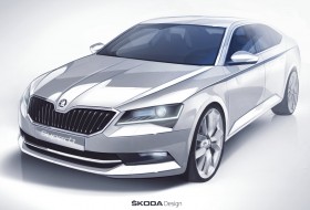 genfi autószalon, skoda, superb