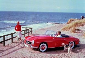 190 sl, mercedes-benz, oldtimer