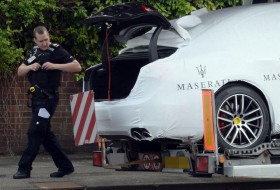 anglia, kamion, maserati, rendőrség anglia, kamion, maserati, rendőrség