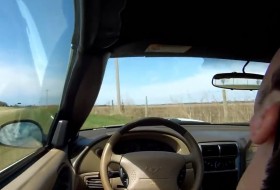 amerika, baleset, ford, mustang, videó