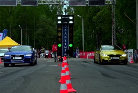 audi rs7, bmw m4, c63 amg, gyorsulási verseny, mercedes-benz, videó