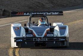 elektromos, loeb, pikes peak, villanyautó