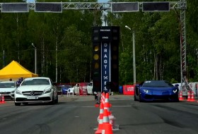 aventador, cls 63 amg, gyorsulási verseny, lamborghini, mercedes-benz, videó aventador, cls 63 amg, gyorsulási verseny, lamborghini, mercedes-benz, videó