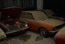 a nap képe, oldtimer, toyota