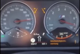 autobahn, gyorsulás, új bmw, új m2, videó