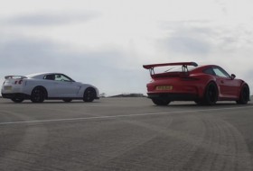 911 gt3 rs, gyorsulási verseny, nissan gt-r, új nissan, új porsche, videó