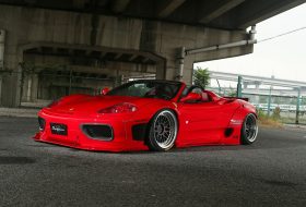 360 spider, ferrari, liberty walk, tuning 360 spider, ferrari, liberty walk, tuning