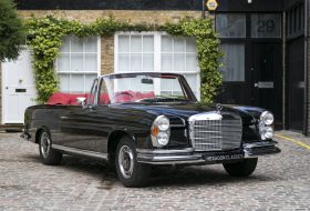 280 se, a nap képe, árverés, kabrió, mercedes-benz, oldtimer, rekord