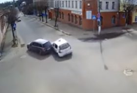 baleset, románia, videó