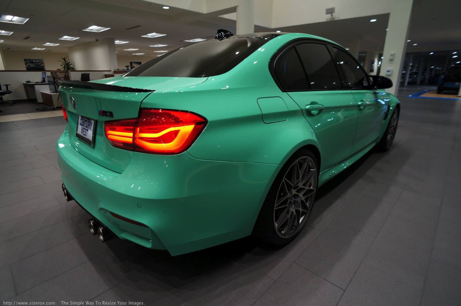 BMW f80 m3 Р·РµР»С‘РЅС‹Р№