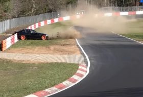 autóbaleset, bmw m3, nürburgring, videó, zöld pokol