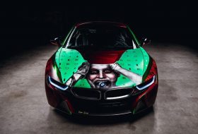 a nap képe, batman, bmw i8, hibrid, joker, tuning