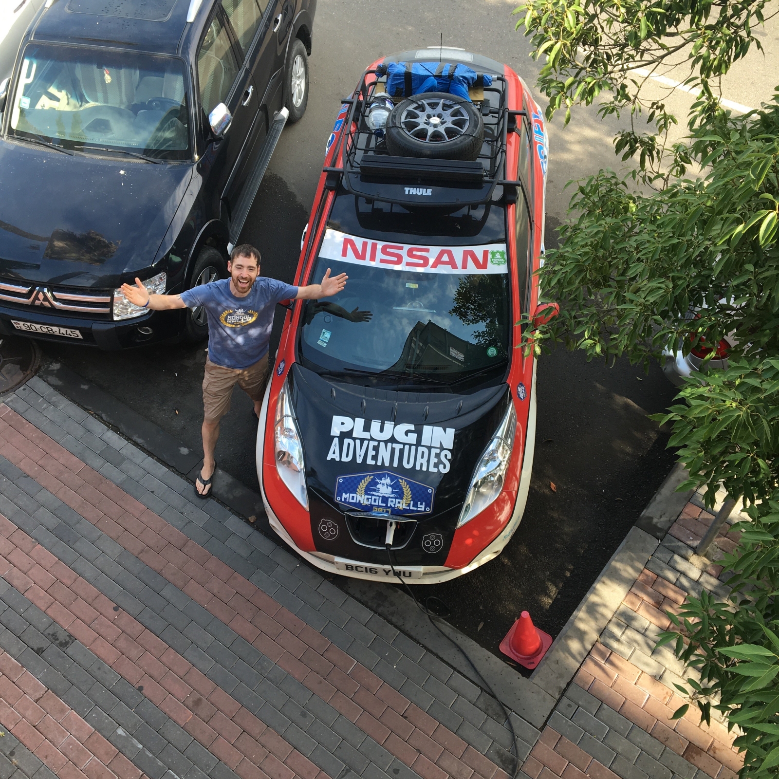 Nissan Leaf teljesítette a Mongol Rally-t
