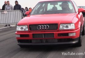 audi 80, autós videó, gyorsulás, rekord