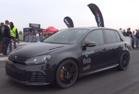 autós videó, golf r, gyorsulási verseny, tuning, új volkswagen