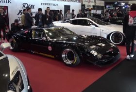 a nap képe, ford gt40, lamborghini, liberty walk, miura, tokiói autószalon, tuning, videó