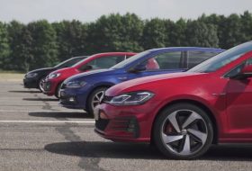 carwow, clubsport s, golf gti, gyorsulási verseny, polo gti, új volkswagen, up! gti