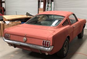 a nap képe, ford mustang, mustang fastback, oldtimer, restomod, shelby