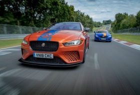 autós videó, körrekord, nürburgring, új jaguar, xe sv project 8