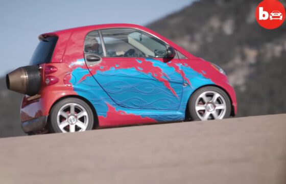 Sugárhajtóművel halad a Föld leggyorsabb Smartja – videó :: AUTOBLOG