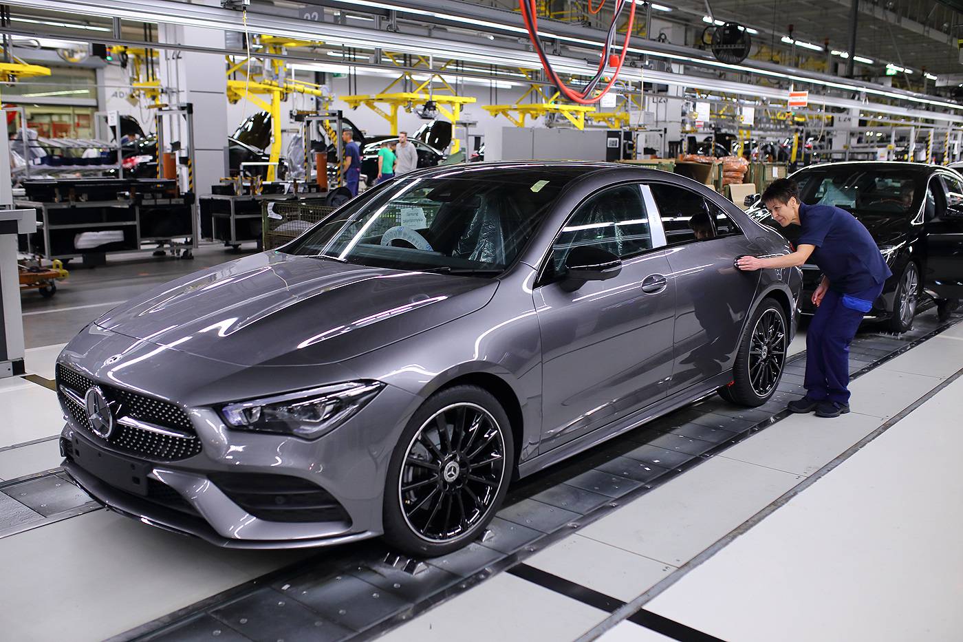 új Mercedes-Benz CLA gyártása Kecskeméten