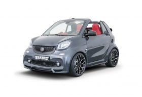 brabus, elektromos autó, genfi autószalon, kabrió, smart fortwo, tuning