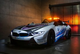 biztonsági autó, bmw, formula e, i8 roadster, safety car