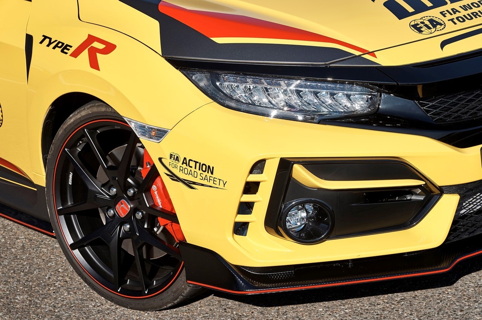Honda Civic Type R Safety Car