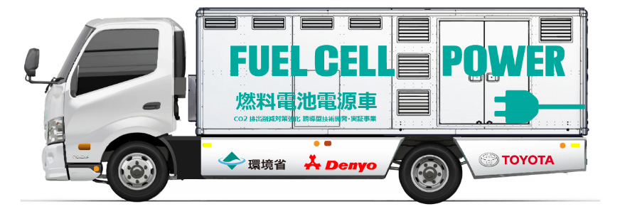 Toyota_Denyo_hidrogen_uzemanyagcellas_aramfejleszto_jarmu