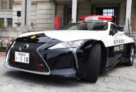 elfogóautó, japán, lc kupé, lexus, rendőrség elfogóautó, japán, lc kupé, lexus, rendőrség