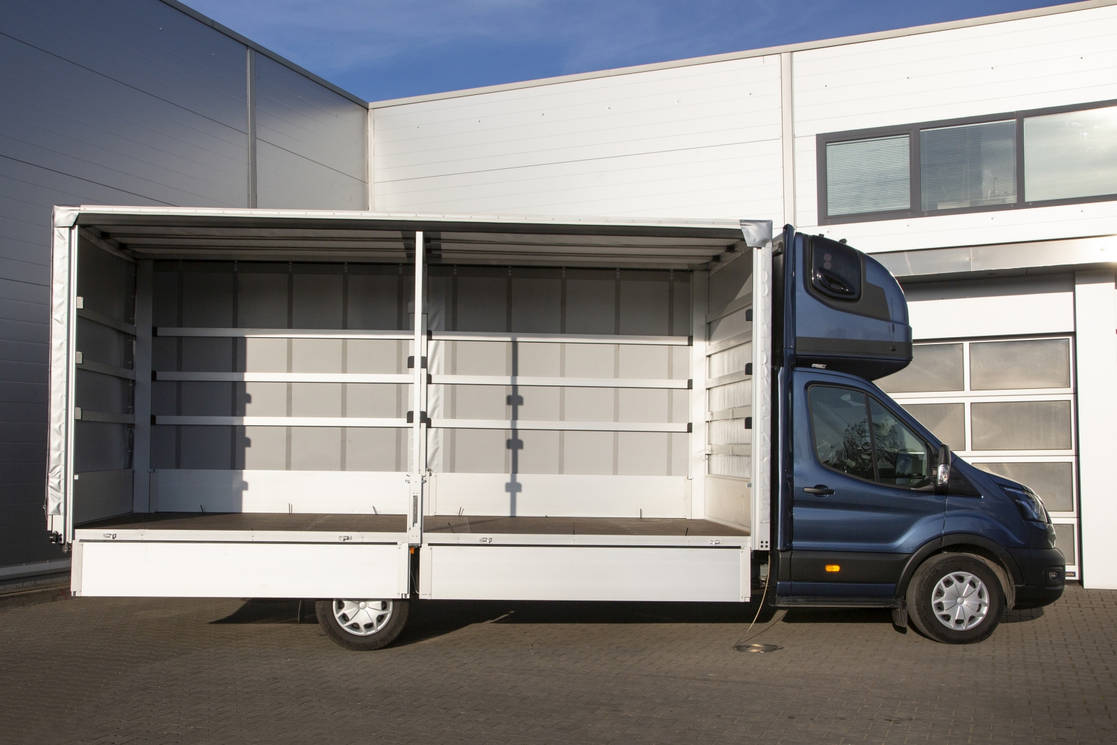 Ford Transit L5 chassis cab with top sleeper international tr