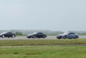 audi, gyorsulás, model s, porsche, rs e-tron gt, taycan turbo, tesla