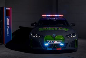 bmw i4, bmw i8, elektromos, felvezető autó, i4 m50, motogp, safety car