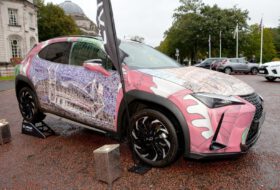 art car, lexus, lexus ux