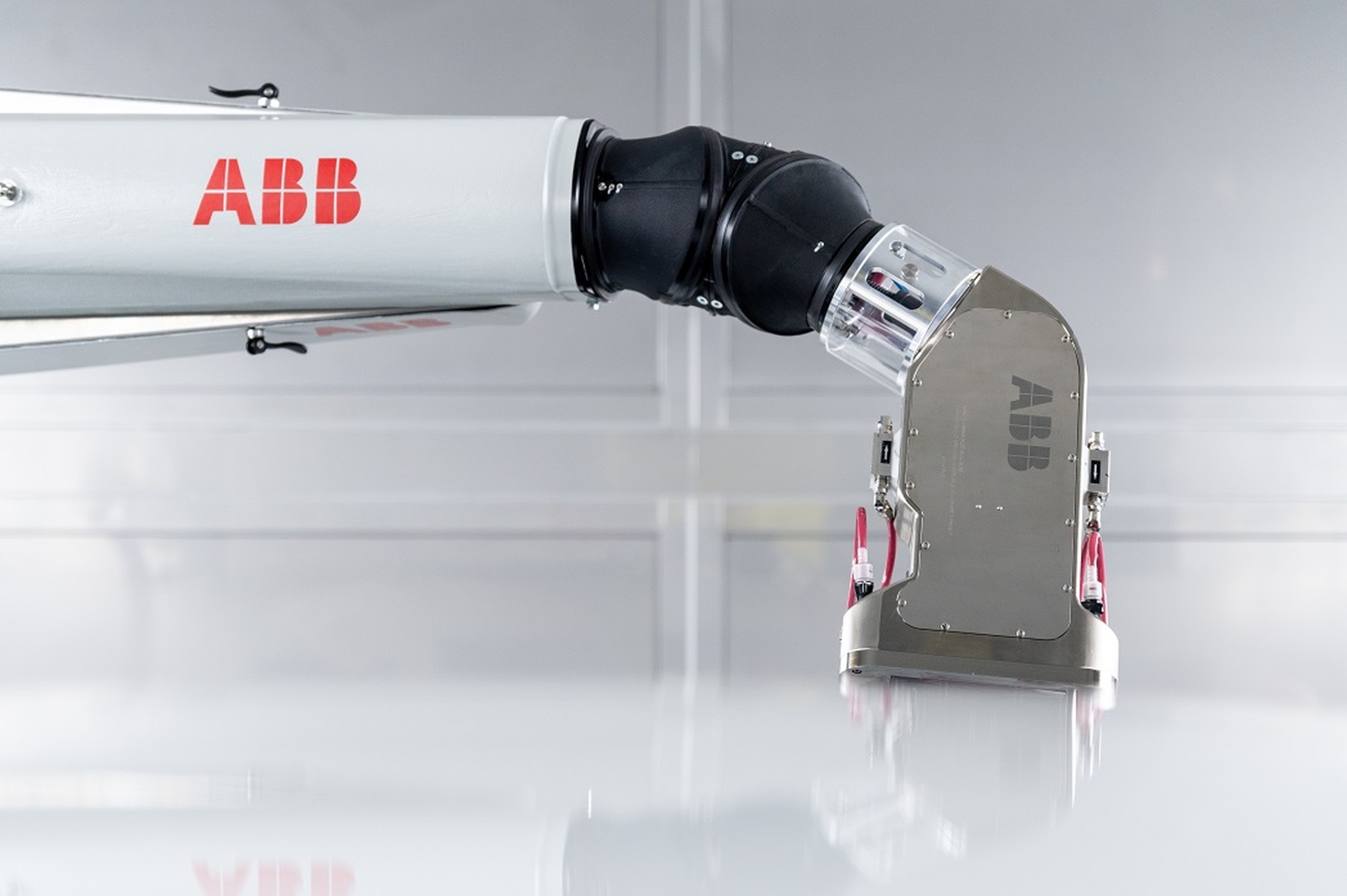 ABB robot art car